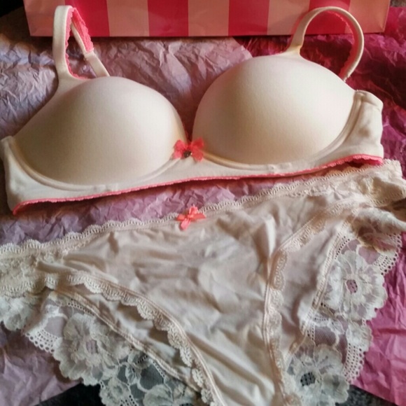 VS, bra and panty set