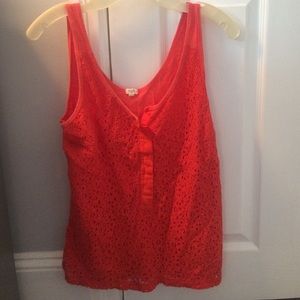 Jcrew lace tank