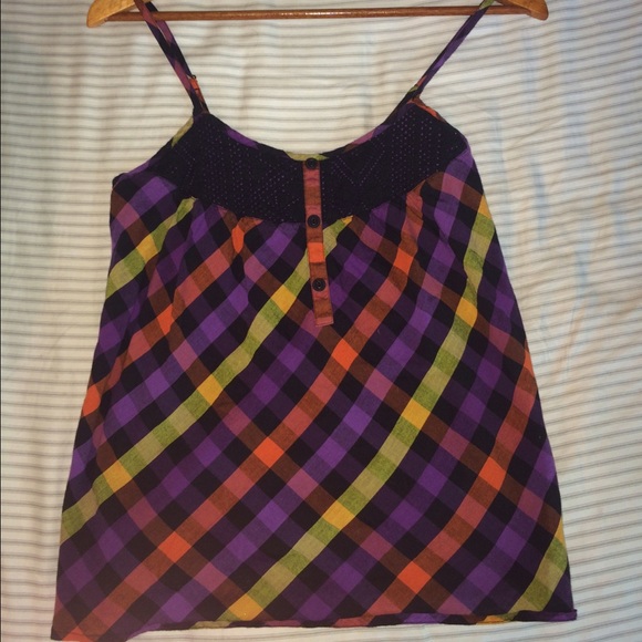 Plaid Kirra tank top!