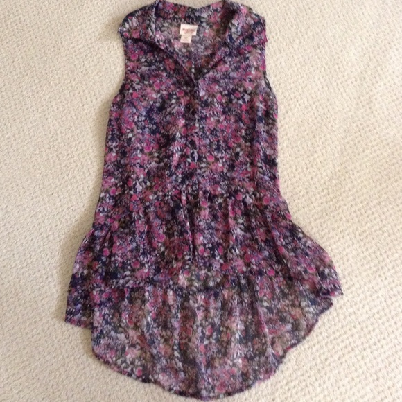 Mossimo Supply Co. Chiffon top size small.