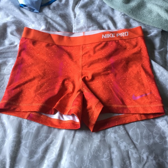 Rare Nike pro Galaxy shorts