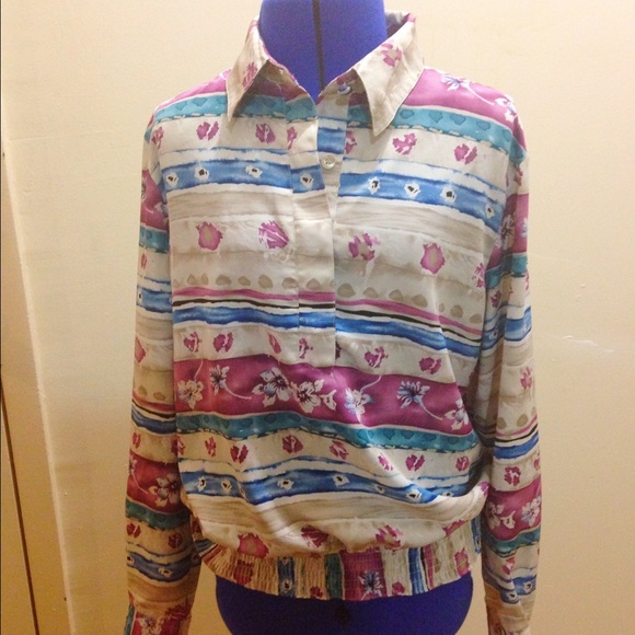 Floral print shirt