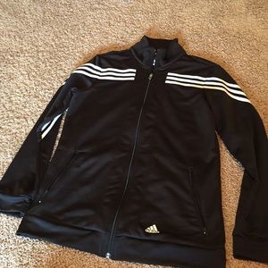 Adidas 3 stripe track jacket