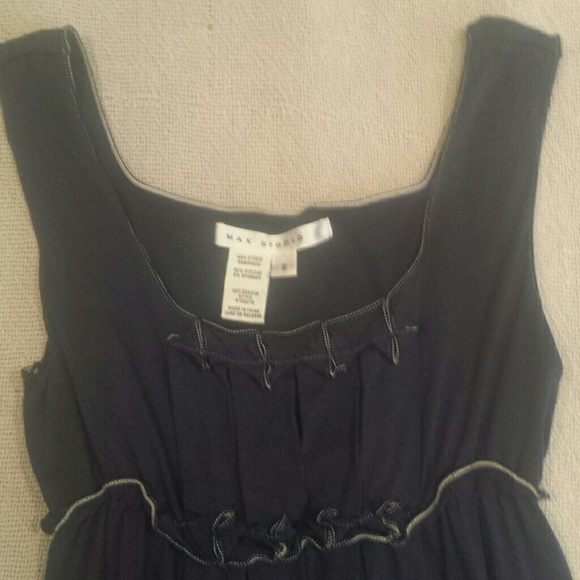 Empire waist tank top.
