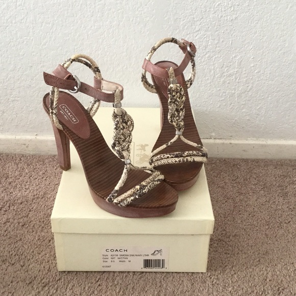 Coach heels