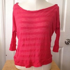 Pink over the shoulder