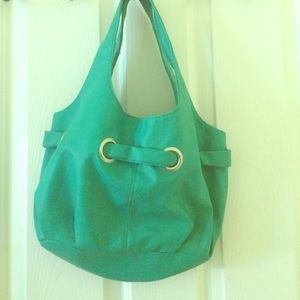 Trendy teal purse!