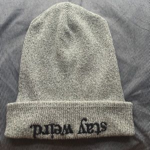 ON HOLD Brandy Melville "Stay Weird" beanie