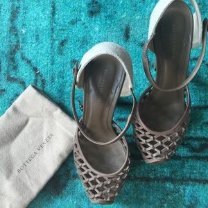 Bottega Veneta Shoes - Bottega Veneta Platform Peep Toe Sandals 37 Bottega Veneta Shoes - Bottega Veneta Platform Peep Toe Sandals 37
