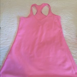 Pink workout top