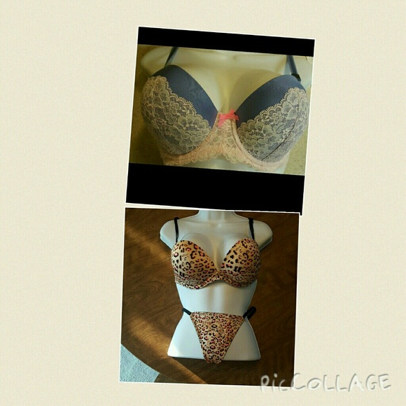 BUNDLE!!!! 2 BRAS AND A PANTY