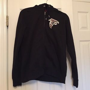 Atlanta Falcons Nike zip up hoodie, size L