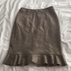 Taupe skirt