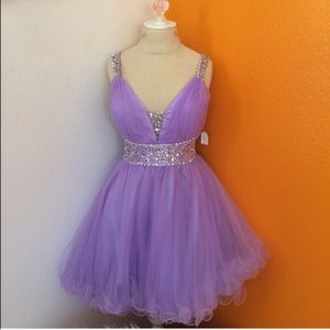 Lilac Prom Formal Dress size xl fits size 12 14