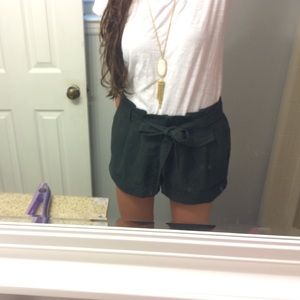 Hunter green Asos shorts