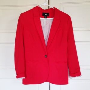H&M Red Blazer