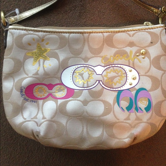 Never used Coach purse