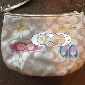 Never used Coach purse