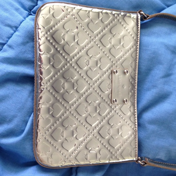 💥SOLD💥 Metallic Kate spade cross body bag