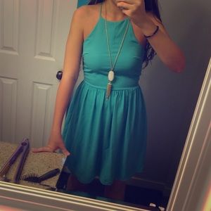 Blue everly dress