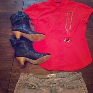 J Brand Gray Denim Shorts