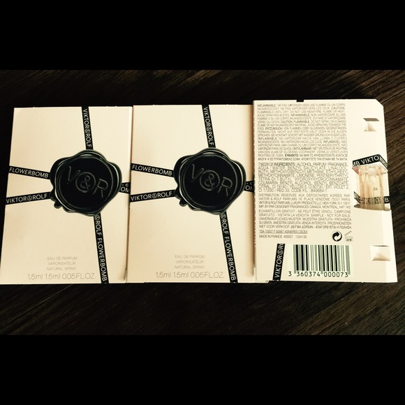 Viktor & Rolf mini FLOWERBOMB perfumes