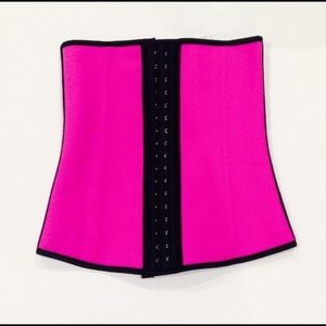 Hot pink waist trainer