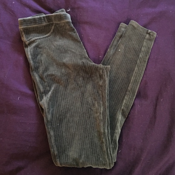 Hue Brown "Corduroy" Legging S