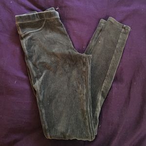 Hue Brown "Corduroy" Legging S