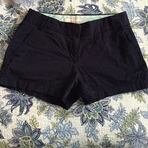 J Crew Size 6 Navy Blue Shorts