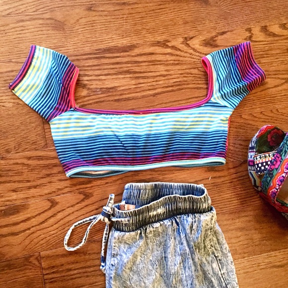 NWOT The Dana Bandeau in Mexican Blanket 🍭 - Picture 3 of 4