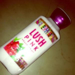 Lush Pink Bath & Body Works Lotion