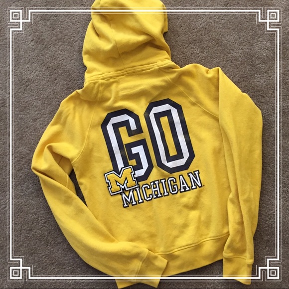 Go Blue Pink Zip Up Hoodie