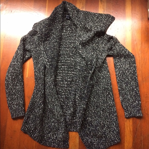Theory Sweaters - Theory marled sweater. Black/white. Size p/xs.