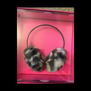 Pink VS Leopard Ear Muffs / Ear Warmers