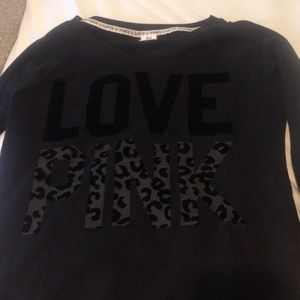 Victorious severely pink vneck sweater