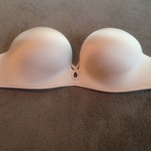 32 B add 2 cups Victoria's Secret strapless bra