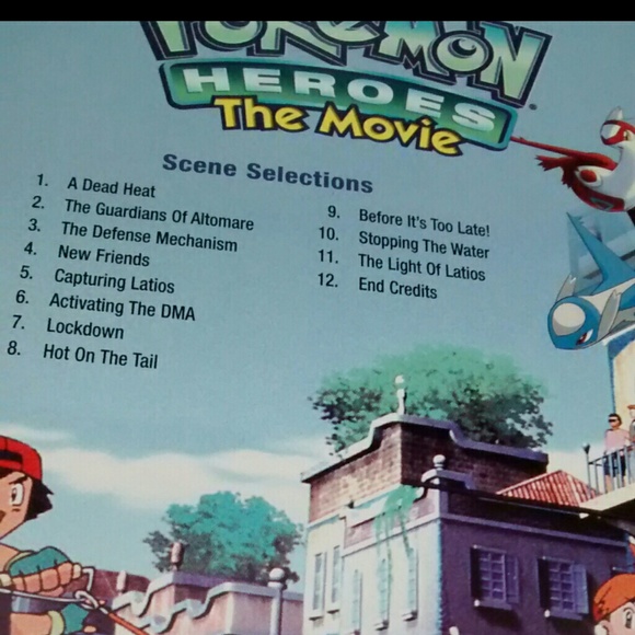 Pokemon heroes thr movie dvd video - Picture 2 of 3