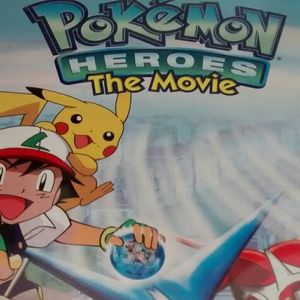 Pokemon heroes thr movie dvd video