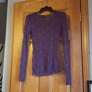 Lace Long Sleeved Shirt