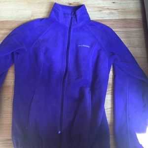Purple Columbia fleece jacket