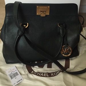Michael Kors - Hunter Green LG Satchel