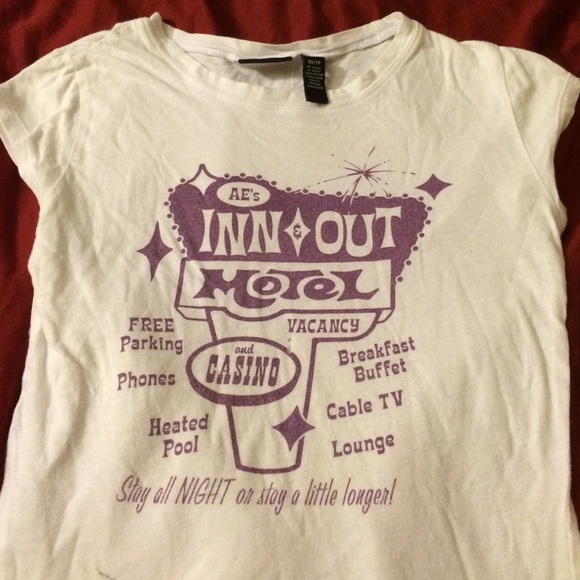 White American Eagle Shirt