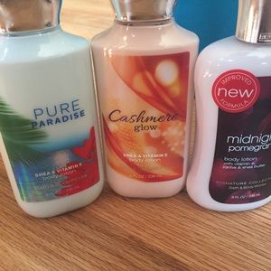 Bath and body works lotions