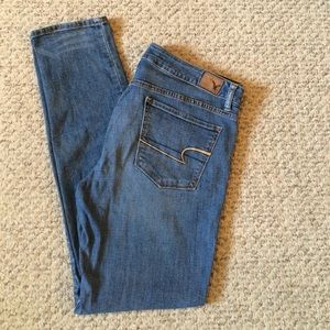 American Eagle High Rise Skinny Jeans