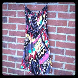 Strapless multicolor Forever 21 dress