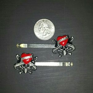 Ed Hardy Hair Pins