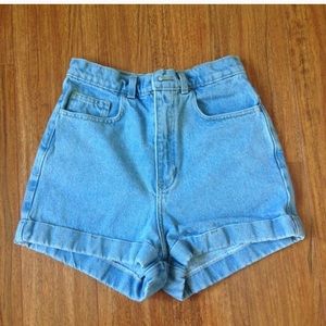 American Apparel size 28 shorts