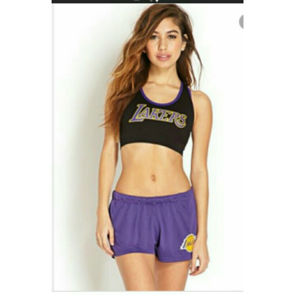 Lakers sports bra