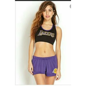 Lakers sports bra